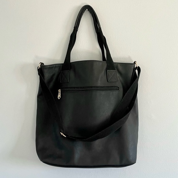 Black bucket shoulder bag - Picture 2 of 4